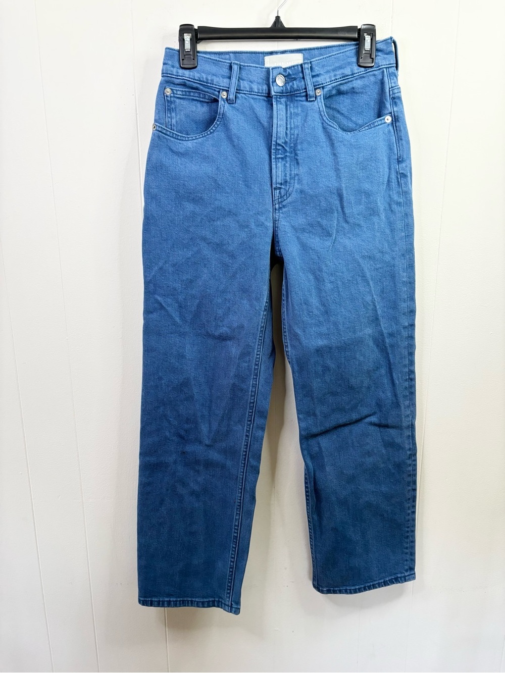 Everlane the way high Jean straight leg blue size 26 rigid